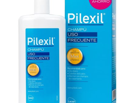 Pilexil Champú Uso Diario 500ml - Suavidad e Hidratación con Pantenol y Miel Embalaje Deteriorado Sale