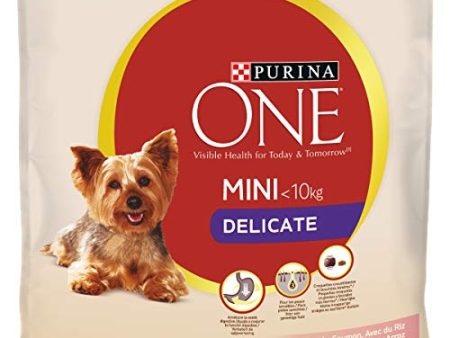 Purina One Mini Delicate Alimento para Perros Mini, 1.5 KG Embalaje Deteriorado (Cad: 31 10 2025) Discount