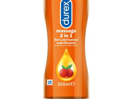 Durex Lubricante Play Massage 2 en 1 Gel de Masaje - 200 ml Embalaje Deteriorado (Cad: 31 12 2025) on Sale